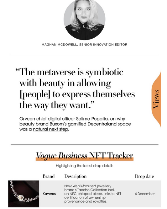 vogue Business NST Tracter