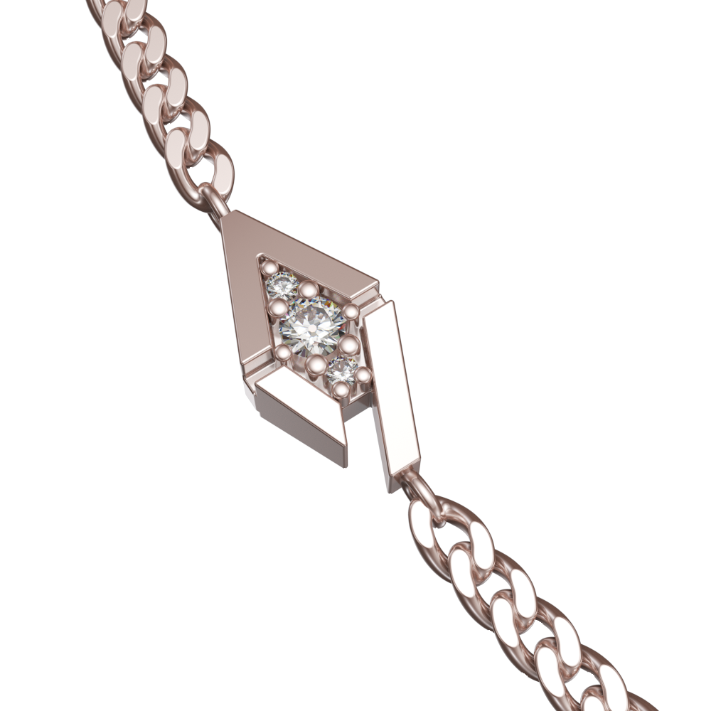 APES IN LOVE NECKLACE ICONIC BLACK DIAMONDS