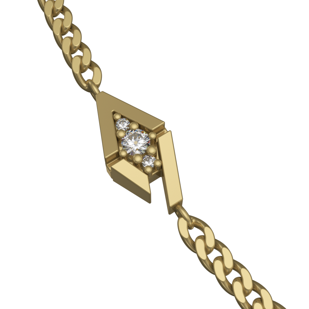 APES IN LOVE NECKLACE LUX