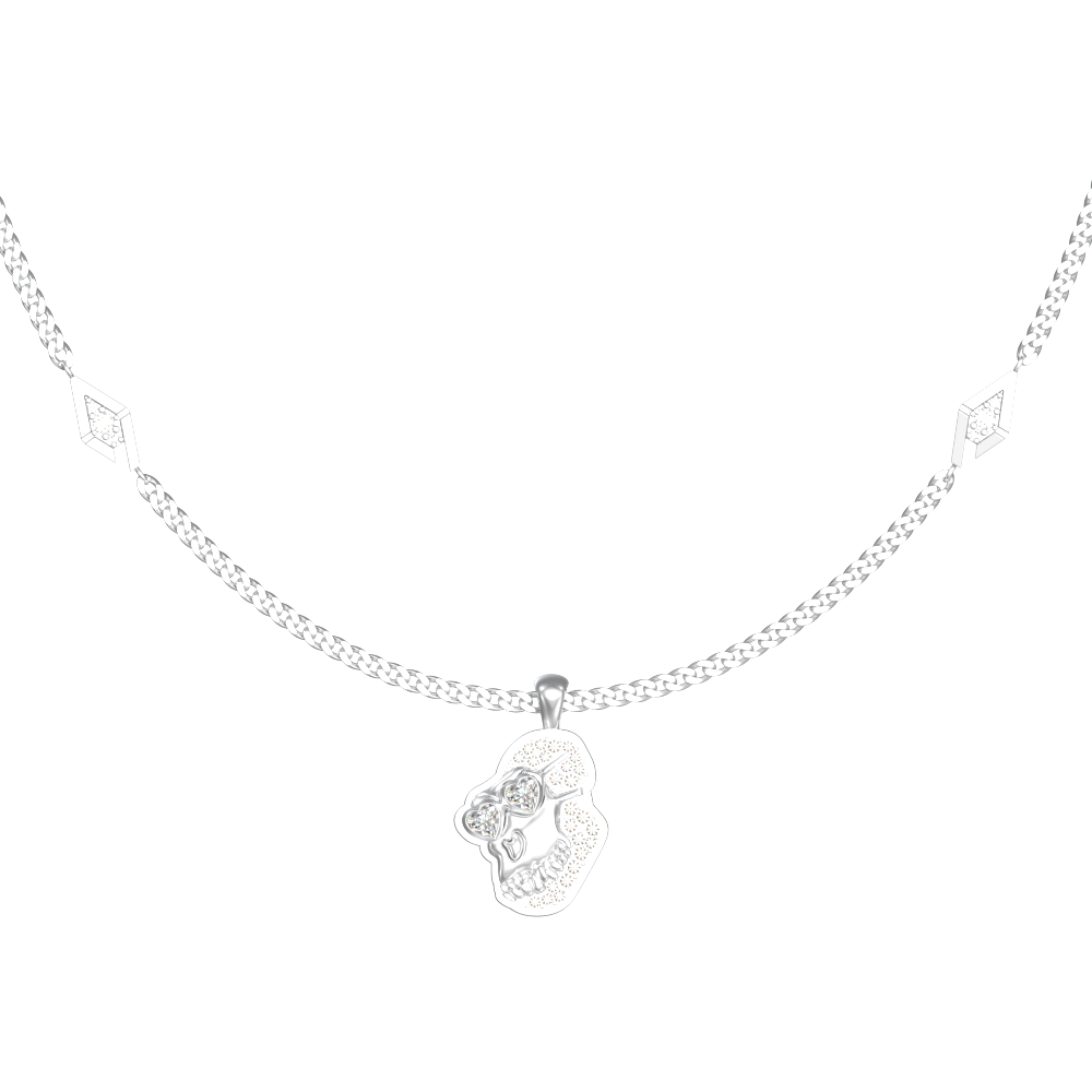 APES IN LOVE NECKLACE LUX