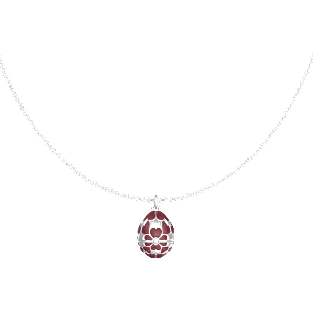 APES IN CAPSULE NECKLACE RED