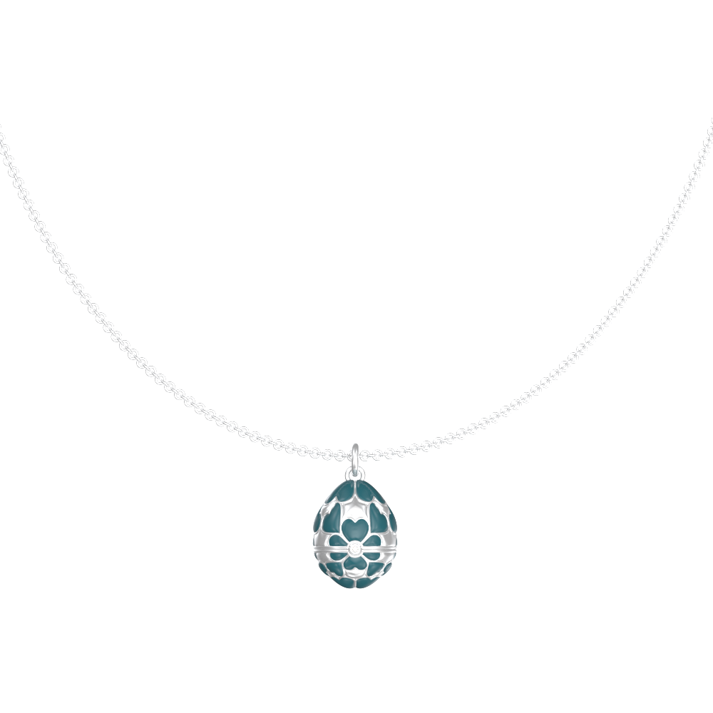 APES IN CAPSULE NECKLACE GREEN