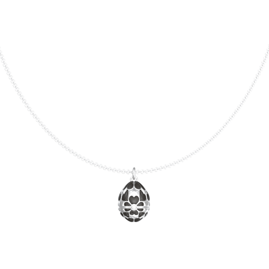 APES IN CAPSULE NECKLACE BLACK