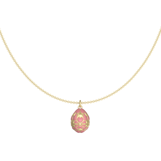 APES IN CAPSULE NECKLACE PINK