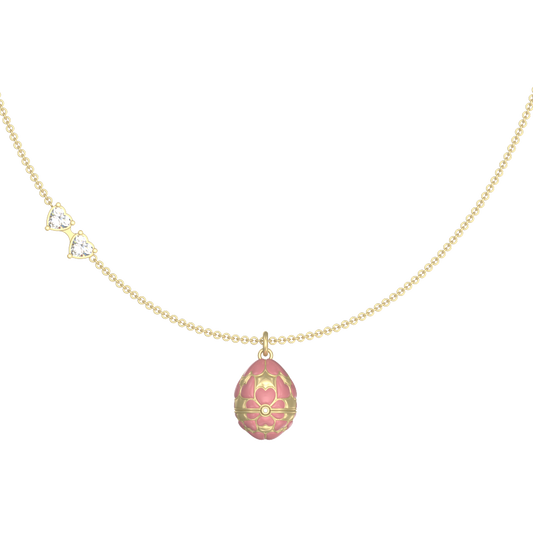 APES IN CAPSULE NECKLACE PINK DIAMOND