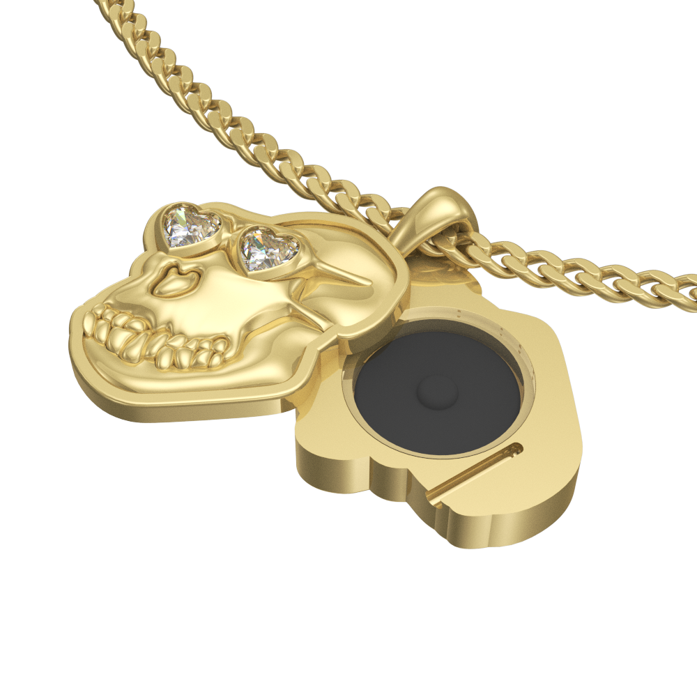 APES IN LOVE NECKLACE ICONIC