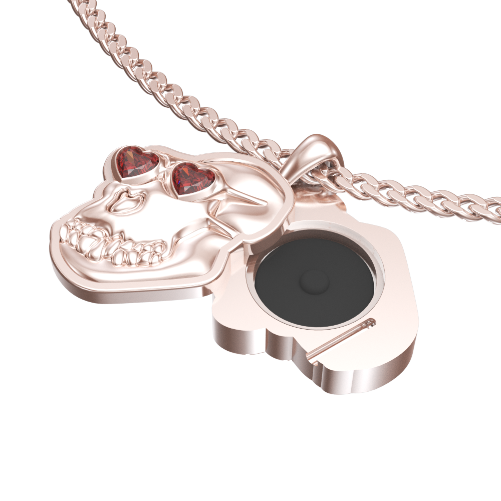 APES IN LOVE NECKLACE ICONIC RUBY