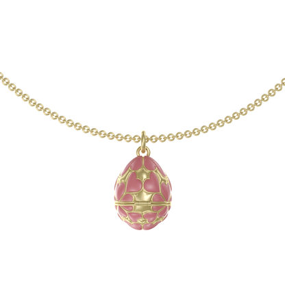 APES IN CAPSULE NECKLACE PINK DIAMOND